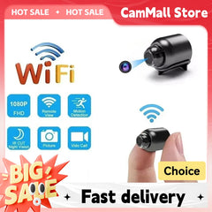 NEW X5 Mini Camera HD 1080P Compact WIFI Camera with Cyclic Recording Function Suitable for Outdoor Camping at Home Hot Sale