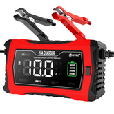 HTRC 12V-24V 35A/25A/20A/15A/10A Car Battery Charger LCD Automatic Pulse Repair Charge for Lifepo4 AGM Lead-Acid Lithium Batteri