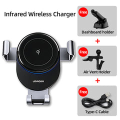 15w car wireless charger bracket