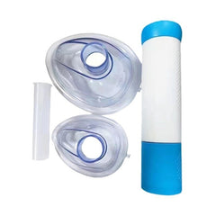 Breathing Trainer Suffocating Emergency Rescue Mask Artificial Cardiopulmonary Device