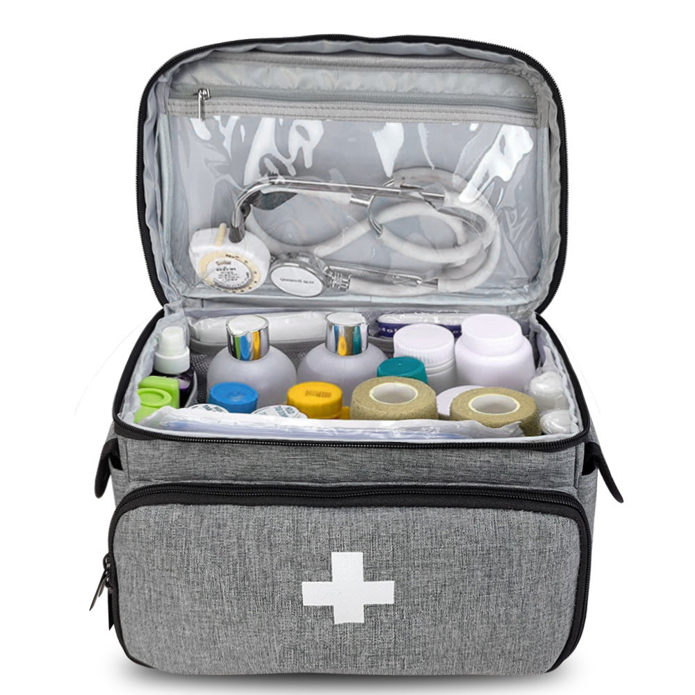 Small Medicine Home First Aid Storage Box Medical Kit