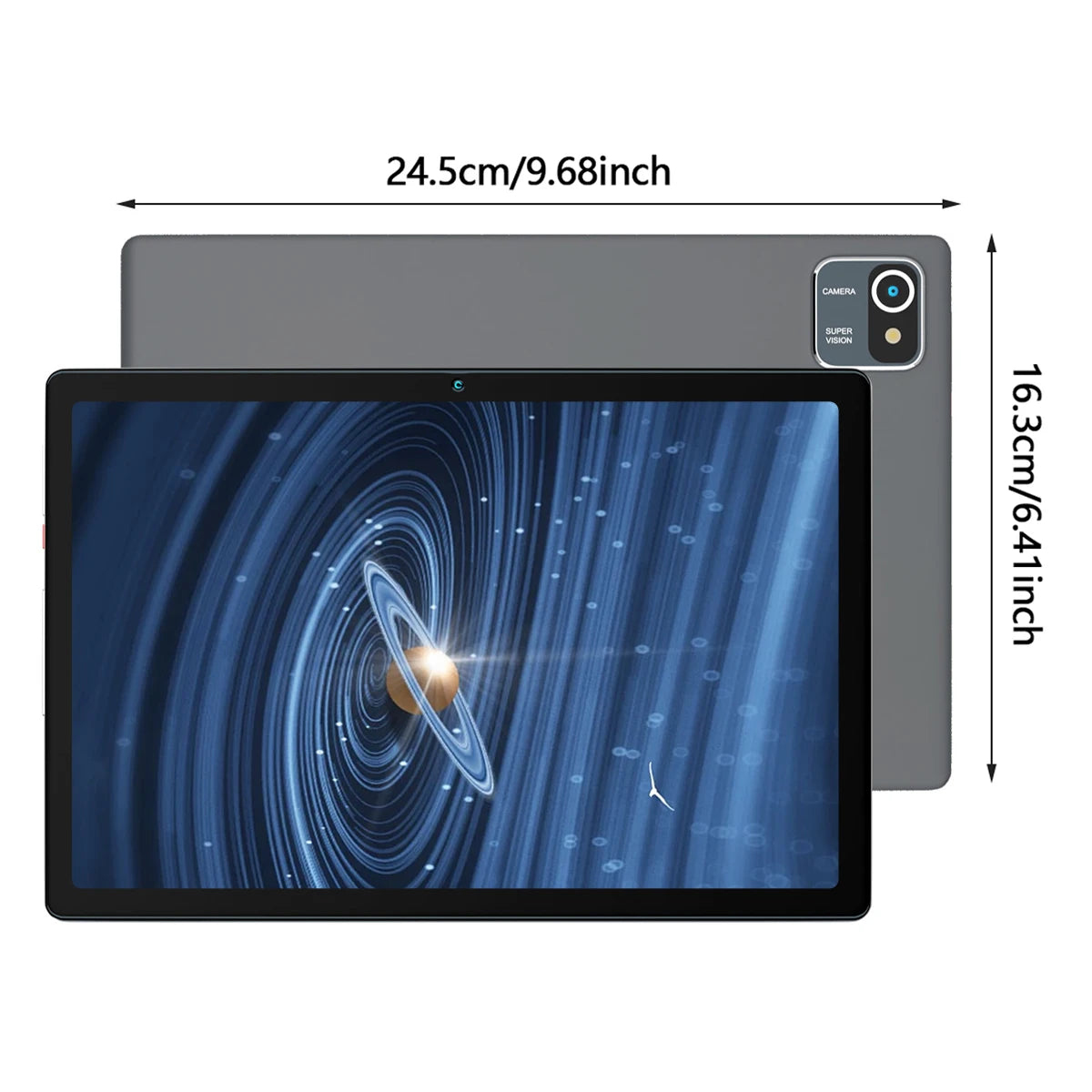 MB1001 10.1 Inch Android 13 Tablet with 6GB RAM 64GB ROM Expandable to 128GB 5000mAh Battery HD Touch Screen WiFi Bluetooth 5