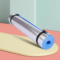 Waterproof Yoga Mat EVA Exercise Pad Thickened Aluminum Membrane Exercise Mat Portable Multifunction for Gym Workout