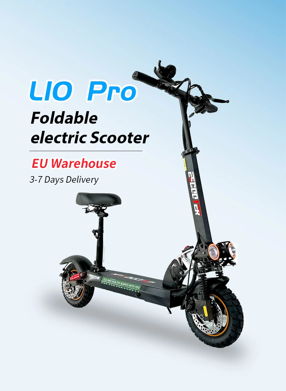 EU USA Warehouse Adult Electric Scooter 48v 13ah 16Ah Escooter Kick Scooter Lightweight Long Range 35-55km Scooters 800w