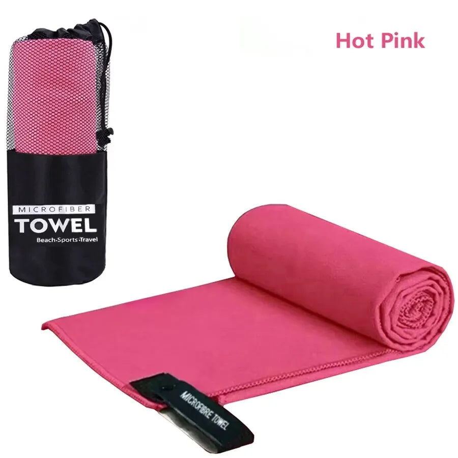 Quick-Dry Sports Towel 40X80/76X152CM Microfiber Running Yoga Gym Fitness Basketball Outdoor Camping Hiking Beach Towels