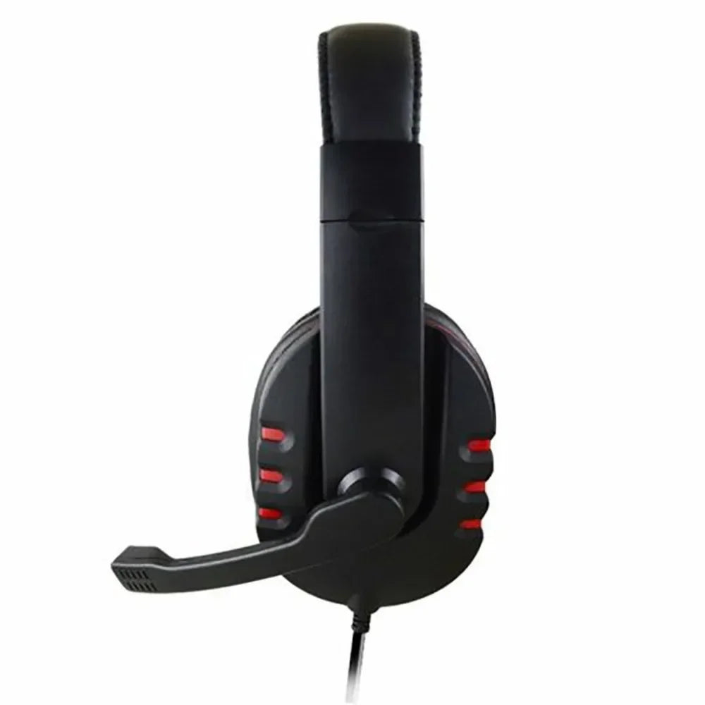 VIKEFON Wired Headset Gamer with Mic Noise Cancelling Headphones For PC Computer Laptop PS4 PS5 Nintendo Tablet Earphones