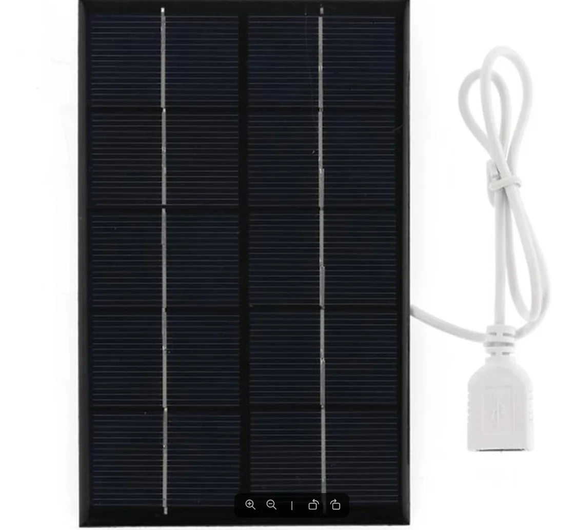 Wholesale Solar Panel 1-14pcs USB Waterproof Outdoor Hiking  Camping Portable Battery Mobile Phone Charging Bank  Charging Panel