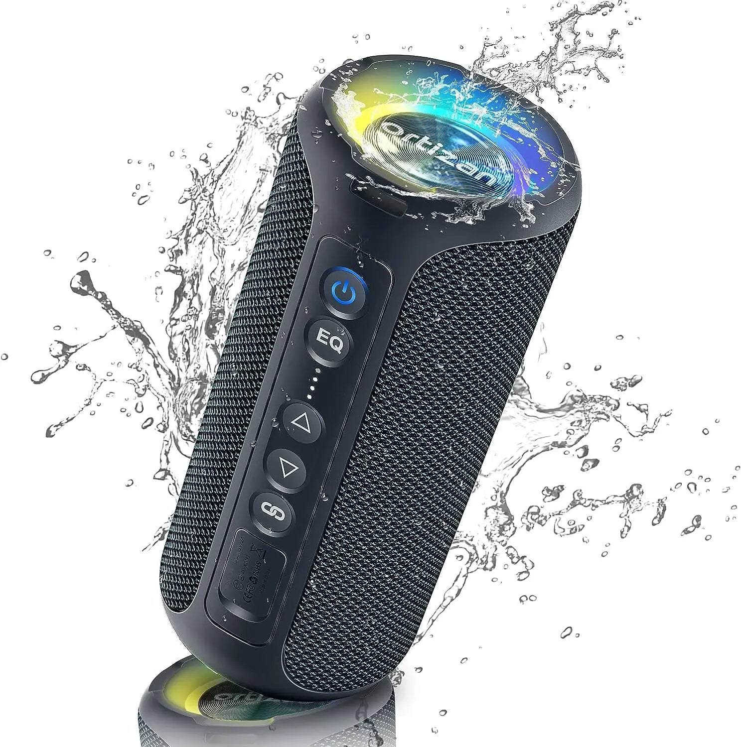 Ortizan Bluetooth Speakers 40W Enhanced Bass Portable Outdoor Wireless Speaker