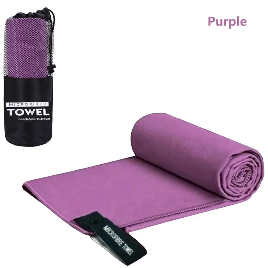 Quick-Dry Sports Towel 40X80/76X152CM Microfiber Running Yoga Gym Fitness Basketball Outdoor Camping Hiking Beach Towels