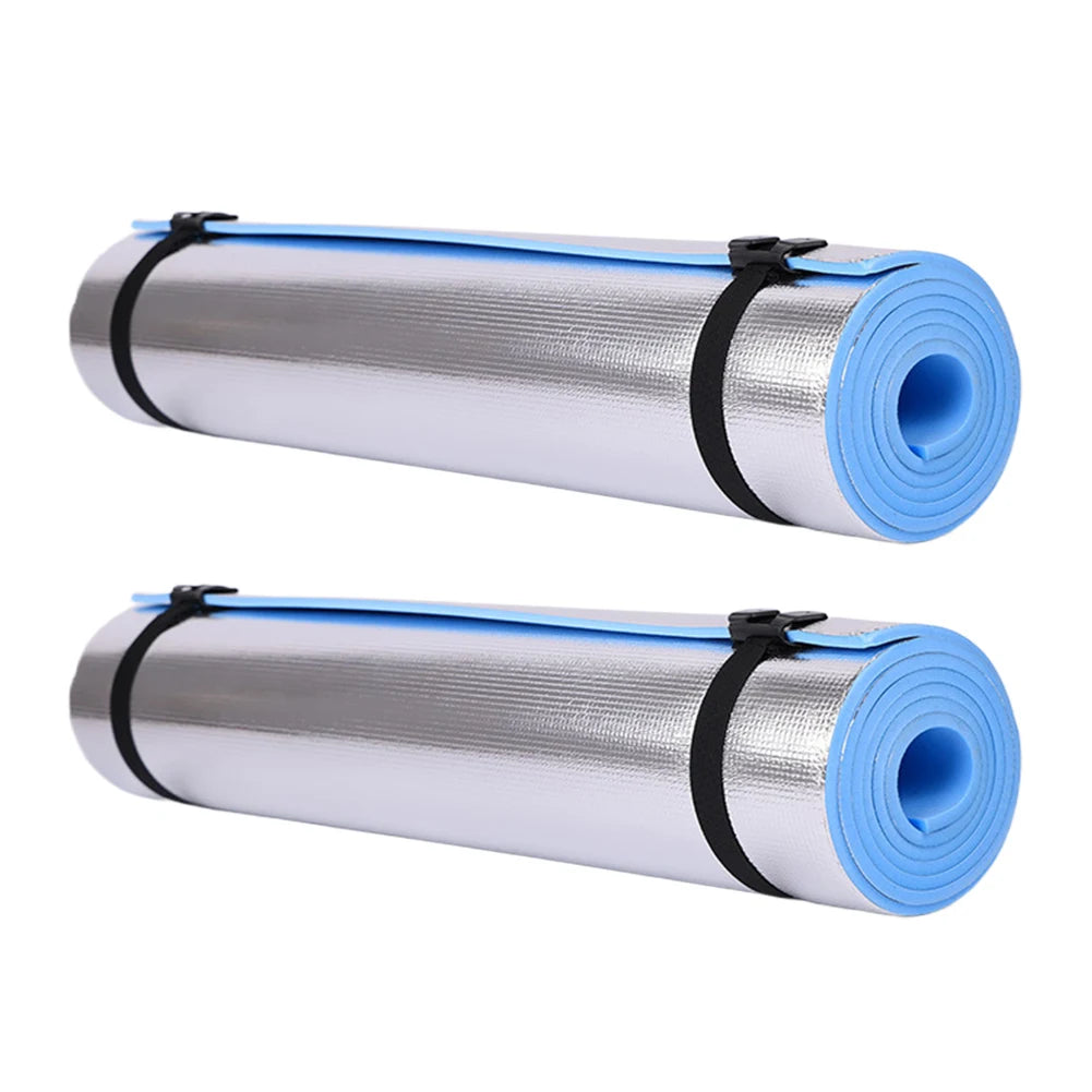 Waterproof Yoga Mat EVA Exercise Pad Thickened Aluminum Membrane Exercise Mat Portable Multifunction for Gym Workout