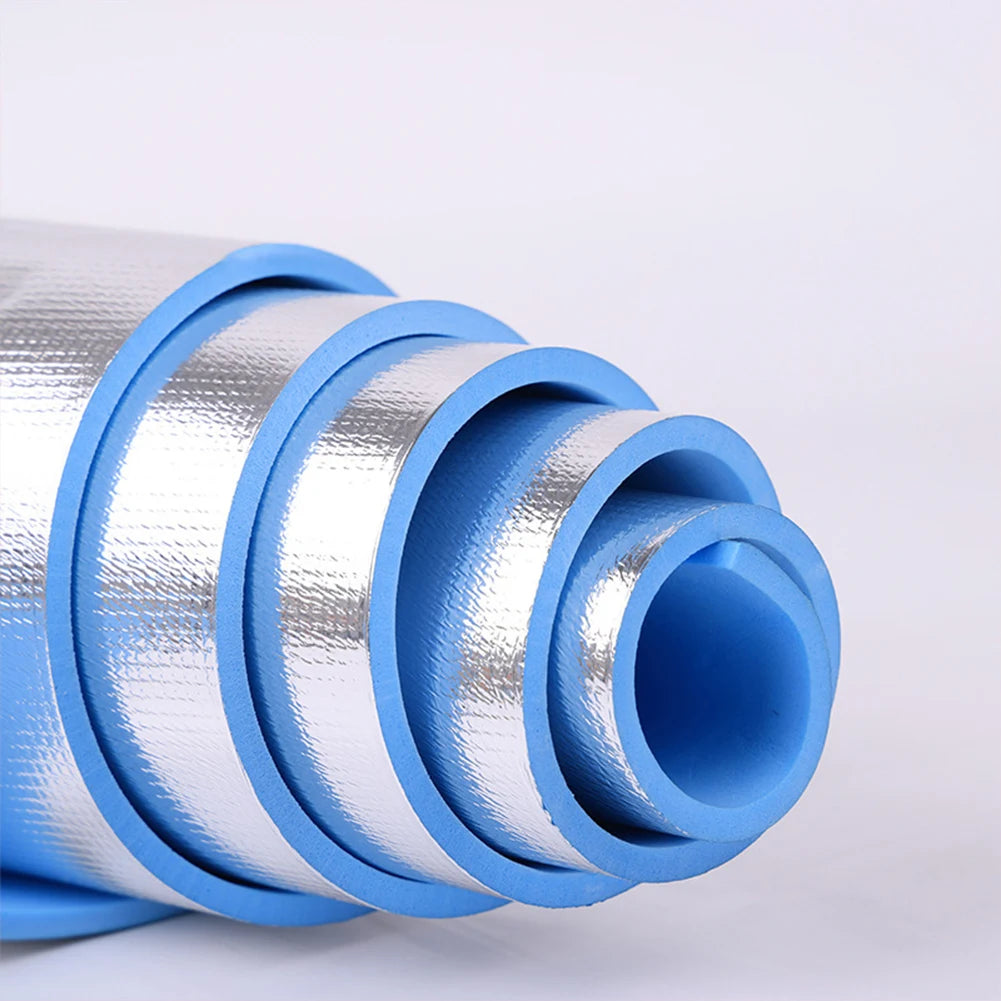 Waterproof Yoga Mat EVA Exercise Pad Thickened Aluminum Membrane Exercise Mat Portable Multifunction for Gym Workout