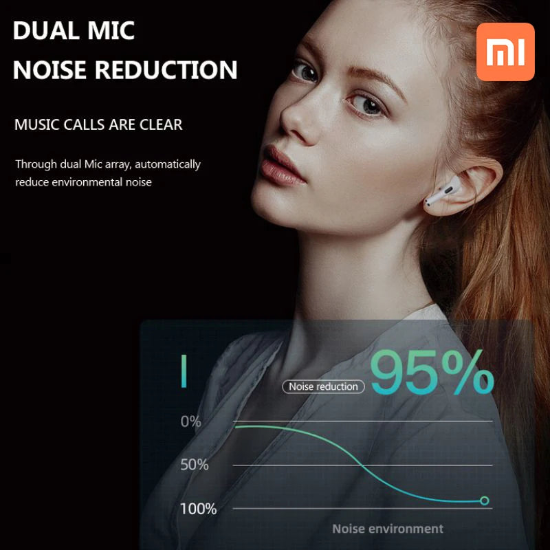 Xiaomi Bluetooth Earphone Wireless Earbuds Bluetooth in-Ear Headsets Wireless Earbuds Wireless Headphones Built-in Mic