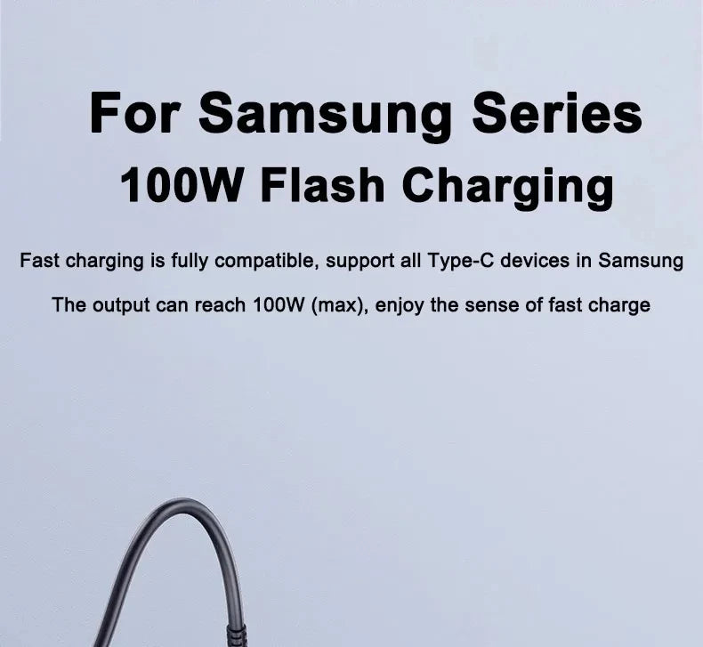 2PCS PD 45W USB C Cable For Samsung Galaxy S20 S21 S22 S23 Ultra Note 10 5G 20 A53 A54 Super Fast Charging USB Type C Data Cable