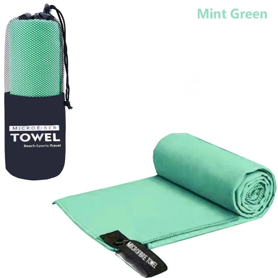 Quick-Dry Sports Towel 40X80/76X152CM Microfiber Running Yoga Gym Fitness Basketball Outdoor Camping Hiking Beach Towels