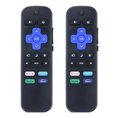 2 Pcs New Replacement Remote Control Fit for All Roku TV, Compatible for TCL Roku/Hisense Roku/Onn Aparatos/Insignia HITACHI