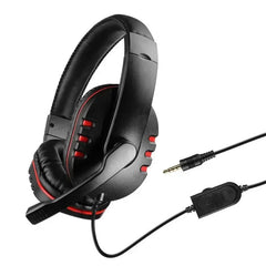 VIKEFON Wired Headset Gamer with Mic Noise Cancelling Headphones For PC Computer Laptop PS4 PS5 Nintendo Tablet Earphones