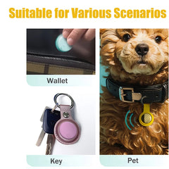 Smart Airtag Bluetooth GPS Tracker Work with Android&iOS System Air Tag Tracker Mini Locator Pet Key Finder