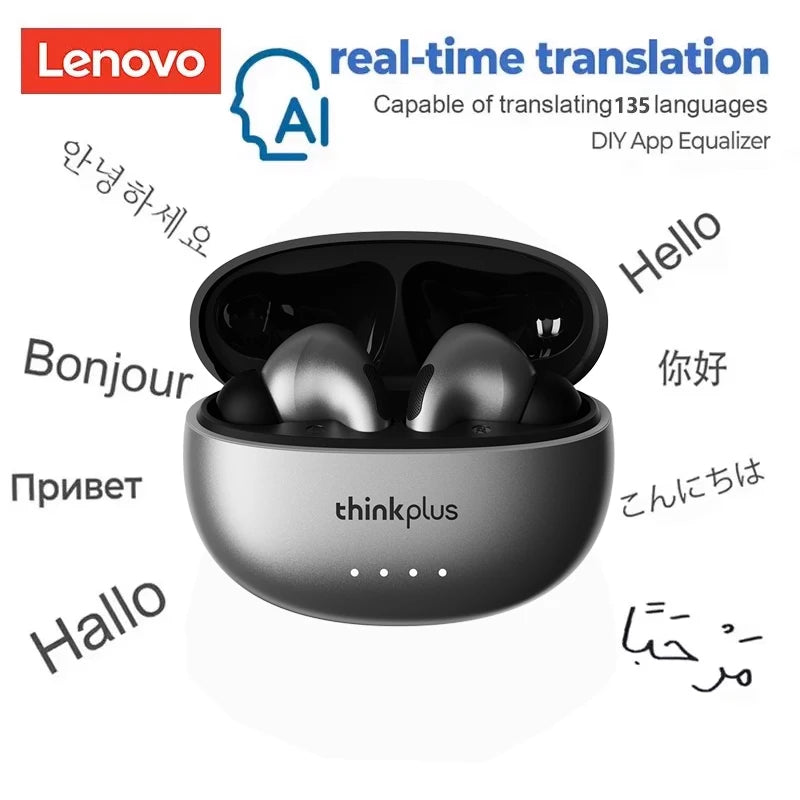 Choice Lenovo LP5 Wireless Bluetooth Earphone Fast Charging Long Endurance HD Call With Microphone Sports Waterproof Headset