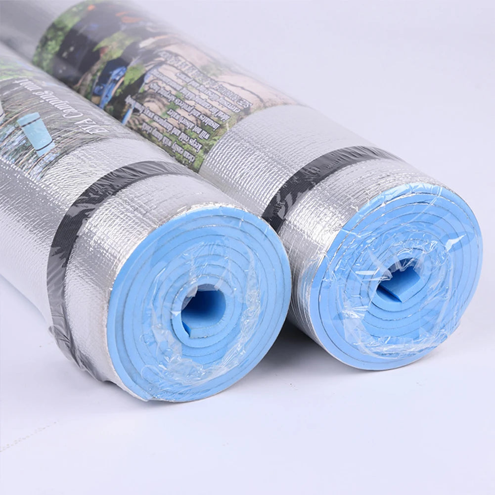 Waterproof Yoga Mat EVA Exercise Pad Thickened Aluminum Membrane Exercise Mat Portable Multifunction for Gym Workout