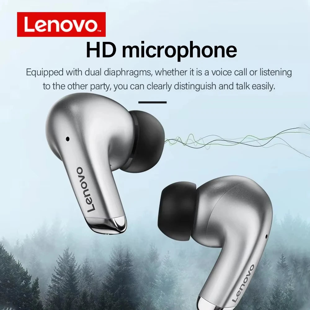 Choice Lenovo LP5 Wireless Bluetooth Earphone Fast Charging Long Endurance HD Call With Microphone Sports Waterproof Headset