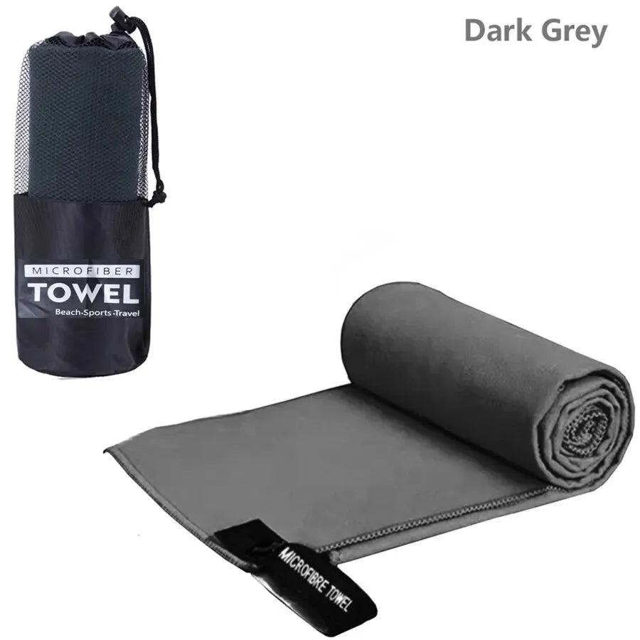 Quick-Dry Sports Towel 40X80/76X152CM Microfiber Running Yoga Gym Fitness Basketball Outdoor Camping Hiking Beach Towels