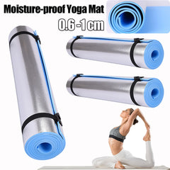 6-10mm Thick EVA Yoga Mat Moisture-proof Outdoor Non-Slip Durable Camping Picnic Mat Exercise Gym Fitness Workout