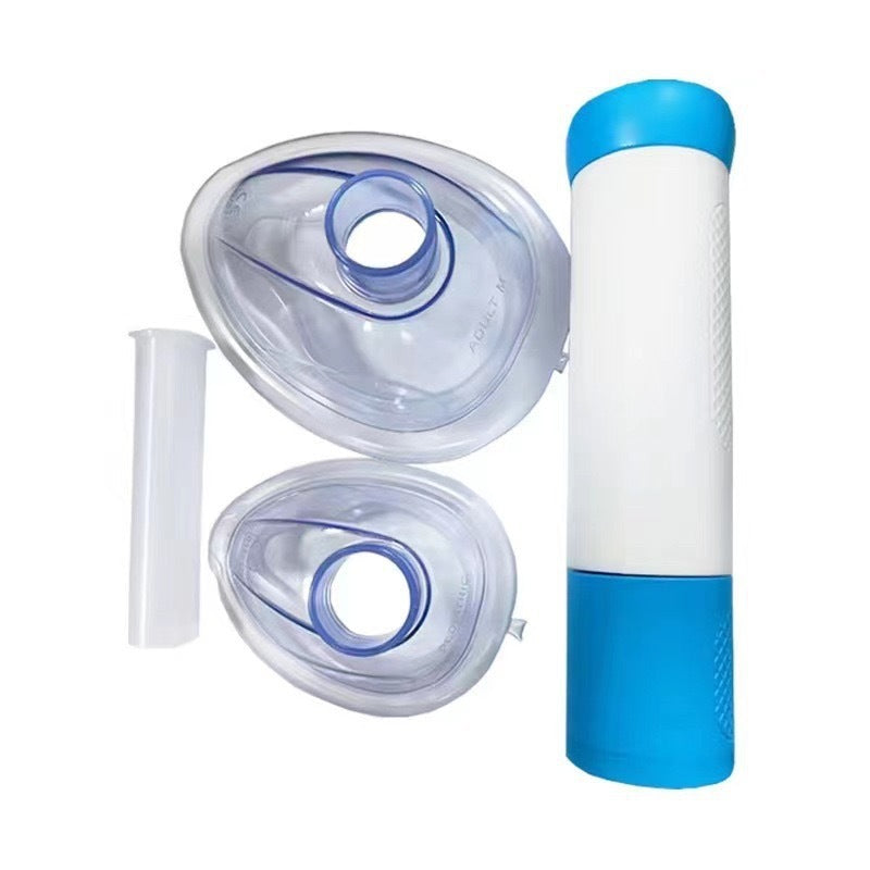 Breathing Trainer Suffocating Emergency Rescue Mask Artificial Cardiopulmonary Device